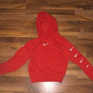 Cropped Nike hoodie